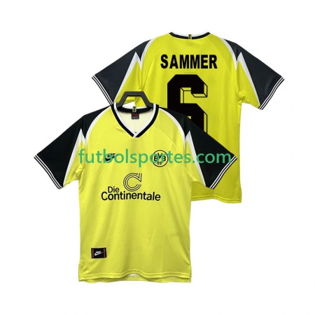 Camiseta Borussia Dortmund SAMMER 6 1995 Retro Primera Equipación 1996